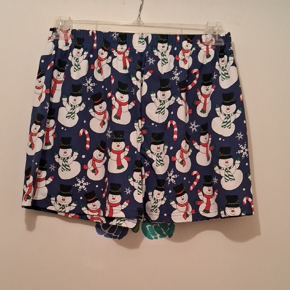 NWT,Fun,Holiday,Vintage 90's,Snowman Print, Men's Boxer Shorts❤️🤍💙
